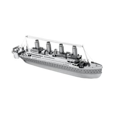 Imagem de Titanic 3D Metal Puzzle modelo kits DIY Corte a Laser Quebra-cabeças B