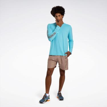 Imagem de Camiseta Reebok M Athletic Print LS Tee Masculina-Masculino