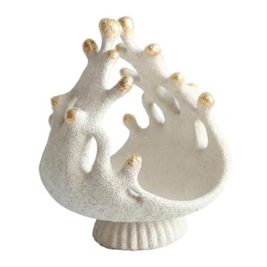 Imagem de YIJU Bandeja organizadora de joias, bijuterias e outros objetos decorativos para casa, ideal para perfumes, cosméticos e pulseiras, 21.5 Cm X 27 Cm