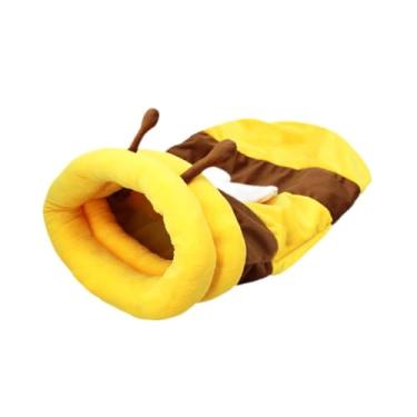 Imagem de Ｂｅｓｇａ Cama em formato de caverna para gatos, estilo pote de mel, desenho animado, cama para animais de estimação, casinha, confortável e macia para gatos, Sem Almofada