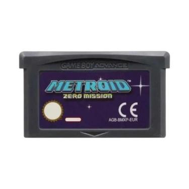 Imagem de Cartucho De Jogo Metroid Série 32-bit Para Console GBA Fusion Zero Mis