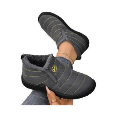 Imagem de Botas Femininas De Algodão, Outono Inverno, Quentes, Confortáveis, Ant