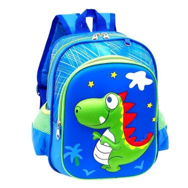 Imagem de Mochila Infantil Escolar Menino Com Estampa Dinossauro em 3D-Masculino