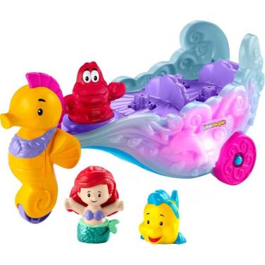 Imagem de Toy Fisher-Price Little People Disney Princess Ariel Carriage