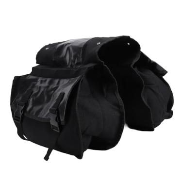 Imagem de Generic Bolsa de Rack Traseiro de Bicicleta, Bolsa de Selim de Bicicleta Multifuncional Resistente Ao desgaste. (Preto)
