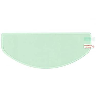 Imagem de Capacete de motocicleta anti-neblina película universal de proteção de motocicleta transparente para remendo de chuva, viseira de névoa ultratransparente, adesivos de óculos