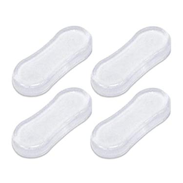 Imagem de Wswqop Protetor de Assento Sanitário para Bidê, Kit de Reposição de Protetor de Assento Sanitário, Fixador de Assento Sanitário para Uso com Bidês - 4 Peças