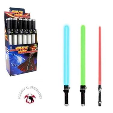 Imagem de Espada Sabre De Luz Star Com Som E Luz Diferentes Brinquedo Led Recarr
