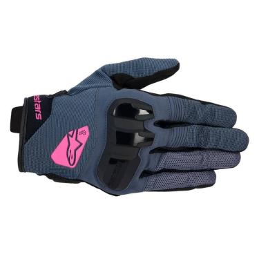 Imagem de Luva Alpinestars Chrome Feminina Preto Cinza e Roxo