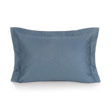 Imagem de Karsten Porta Travesseiro Avulso 300 Fios 100% Algodão Egípcio Bossa Índigo