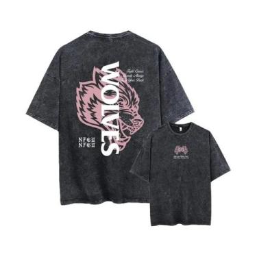 Imagem de Camiseta Masculina plus Size Slim-Fit De Manga Curta Com Gola Redonda 