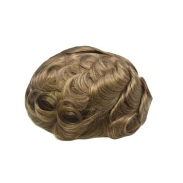 Imagem de Aplique de testa Peruca masculina de renda cabelo humano indiano respirável confortável ideal para diversas ocasiões(18)