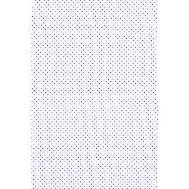 Imagem de Tecido Tricoline Estampado Poá Pequeno Preto Fundo Branco - 1,50m de L
