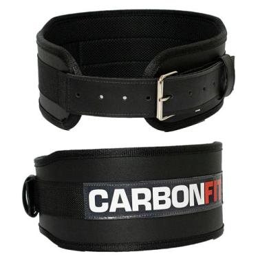 Imagem de Cinto Cinturão Musculação Academia LPO lombar - CARBONFIT, Preto, M