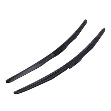 Imagem de Eujgoov Conjunto de Limpador de Para-brisa, 2 Peças, Substituição de Borracha Premium, 1500 2500 HD 3500 HD, Intensificador de Visibilidade para Condução Em Condições Climáticas Adversas