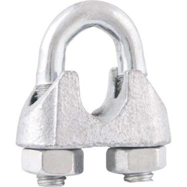 Imagem de Clips Para Cabo de aço 3/16" - 4,76 mm, Cartela com 2 Peças, Vonder Os