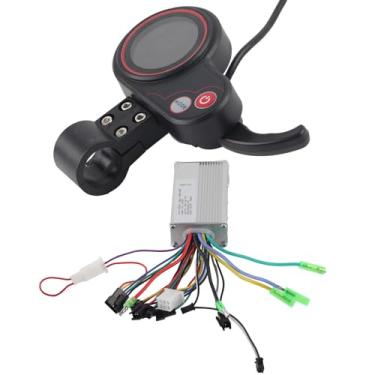 Imagem de Yinhing Painel de Controle Com Tela LCD do Controlador Com Acessório de Interruptor para Bicicleta Elétrica e Scooter de Alto Desempenho 48V Visibilidade Aprimorada Design e Construção Fáceis de