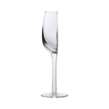 Imagem de Copo De Vinho Semicircular De Cristal Vermelho 140ml Portátil Transpar