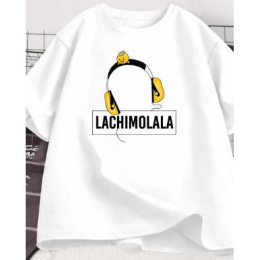 Imagem de Camiseta Lachimolala Army Bangtan Aesthetic Unissex, Branco poliéster,