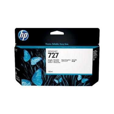 Imagem de Cartucho De Tinta Hp 727 Preto Mate Pluk 300Ml C1Q12A