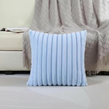 Imagem de Capa P/ Almofada Pelúcia Wave Soft 2 lados - 40 X 40 CM - S DECOR, Bab
