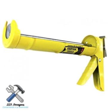 Imagem de Pistola Aplicadora Aplicador de Silicone 9" Pol 6601 Fertak