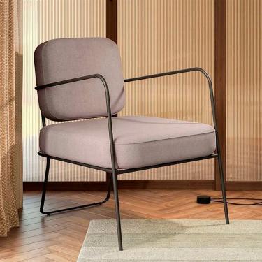 Imagem de Poltrona Katy Base em Ferro Movellu Home