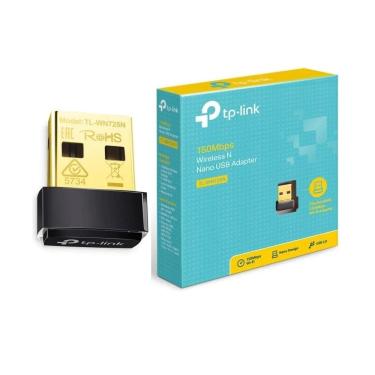 Imagem de Adaptador USB Wireless TP-Link TL-WN725N 150Mbps Nano USB 2.0