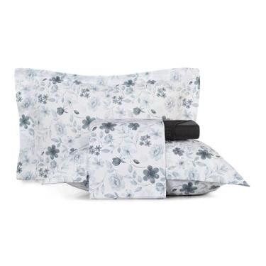 Imagem de Jogo de Cama 4 Peças Queen Altenburg Toque Acetinado Gipsy