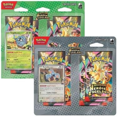Imagem de Pokémon Blister Quadrúplo Heróis Excelsos 1 Unidade Sortido - Copag