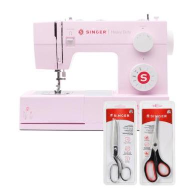 Imagem de Kit Máquina de Costura HD4411 Tulip + Tesoura 10" Tecido e Tesoura Mul