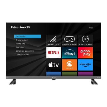 Imagem de Smart TV 43” FHD Philco P43KRA LED Roku TV HDR10 Dolby Audio 