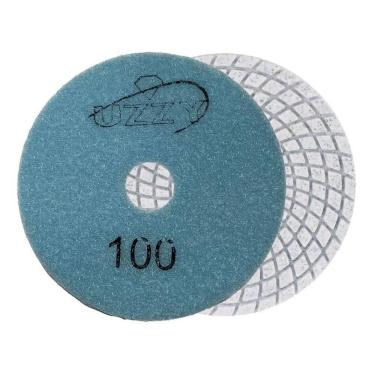 Imagem de Lixa Diamantada Branca Polir Mármore Granito Porcelanato G10