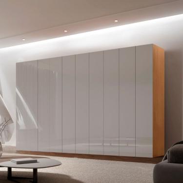 Imagem de Guarda Roupa Casal Everest MDF 10 Portas 4 Gavetas 13 Prateleiras