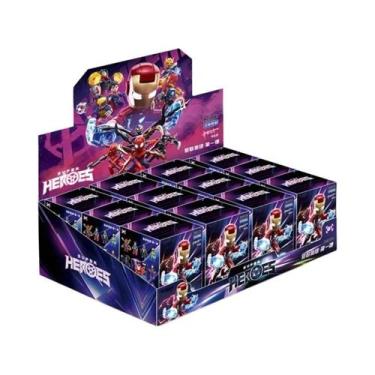 Imagem de Bonecos De Blocos De Montar Dos Vingadores: Homem De Ferro, Deadpool, 