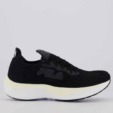Imagem de Tênis Fila Go Trainer Feminino Preto e Branco-Feminino