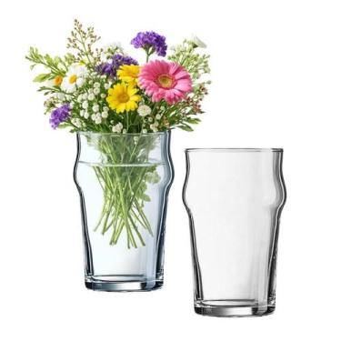 Imagem de Vaso Jarro Vidro Transparente Planta Flores Decorativo 560mL - CLICK H