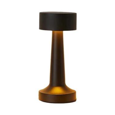 Imagem de Luminária De Mesa LED Vintage Retro Com Toque Dimmerizável, 3 Cores, R