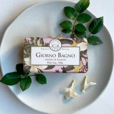 Imagem de Sabonete em barra Sândalo e Benjoim Giorno Bagno 180g