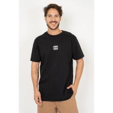 Imagem de Camiseta Billabong B471A1120 Bracket Wave - Preto-Masculino