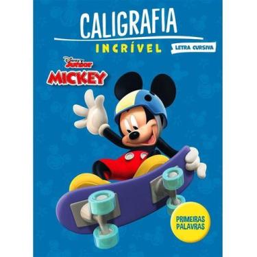 Imagem de Caligrafia incrível personagens disney - cursiva primeiras palavras mi