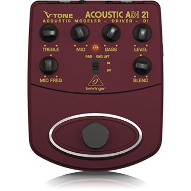 Imagem de Pedal modelador para violão Behringer ADI21 V-Tone Acoustic Driver DI