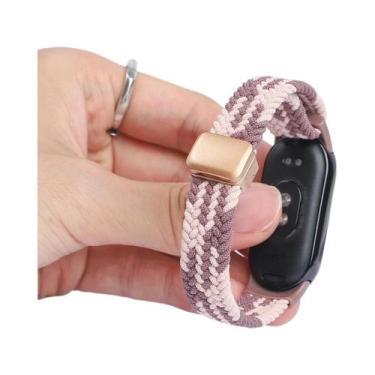 Imagem de Pulseira Magnética De Nylon Trançado Para Xiaomi Mi Band 9 8 10, Elást