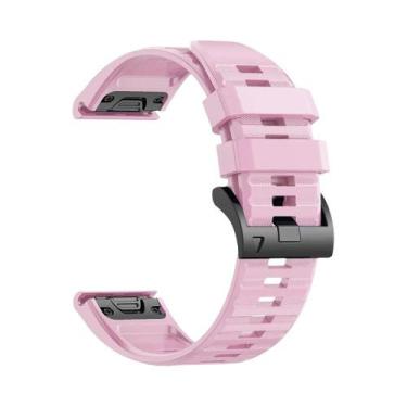 Imagem de Pulseira De Silicone QuickFit Para Garmin Instinct 2X, Fenix 8, 7X, 6X