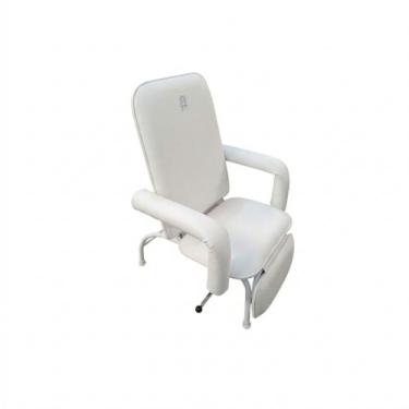 Imagem de Poltrona Hospitalar Reclinável Reforçada Para Obeso Standard Descanso 