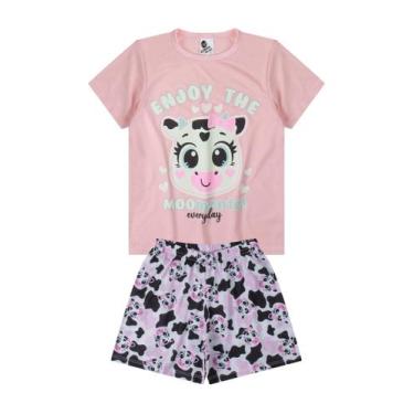 Imagem de Pijama Infantil Menina Rosa -Alemara, 6