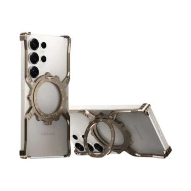 Imagem de Capa Metálica Em Forma De Z Para Samsung Galaxy S25 S24 S23 S22 Ultra,