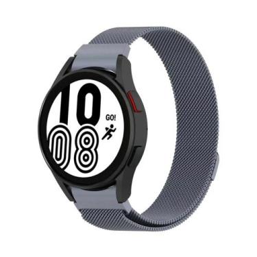 Imagem de Pulseira De Metal Milanesa Unissex Para Samsung Galaxy Watch 6/5/4 Cla