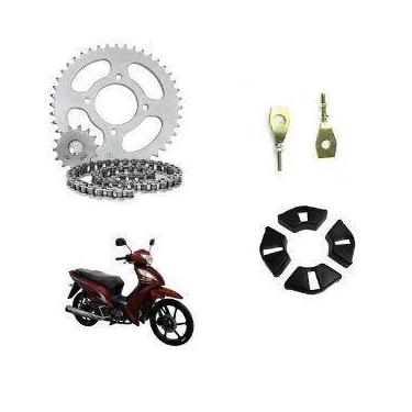 Imagem de Kit Relação Esticadores Corrente E Coxim Shineray Jet 50cc - Smartfox