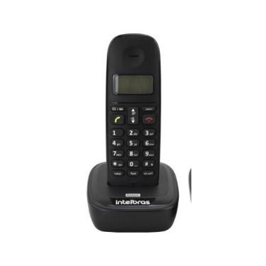 Imagem de Telefone Sem Fio Intelbras Ts 2512 Id Preto 4122512
